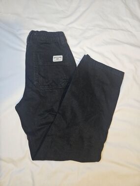 BDG Black Straight-Leg Jogger Pants